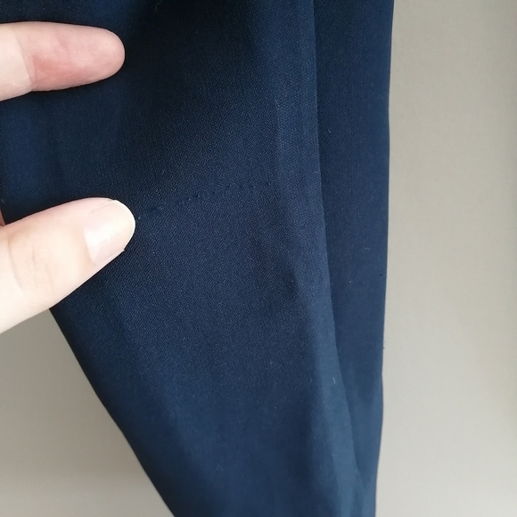 Lululemon On The Fly Pants Woven Track Stripe Navy And Black 8 - Picture 10 of 16